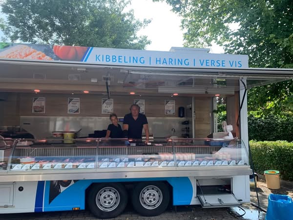Aanstaande dinsdag is de visboer weer op de markt