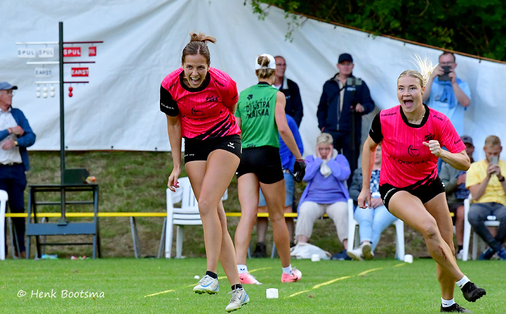 Sjanet Wijnja wint de krânse yn Minnertsgea