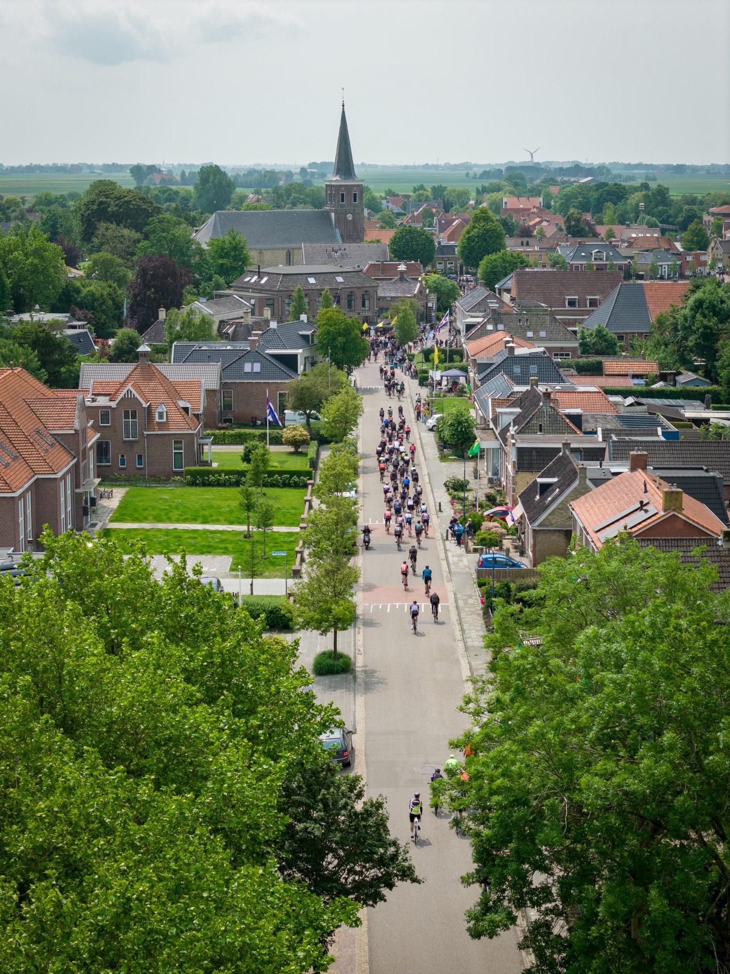 Elfstedenrijwieltocht door Wommels