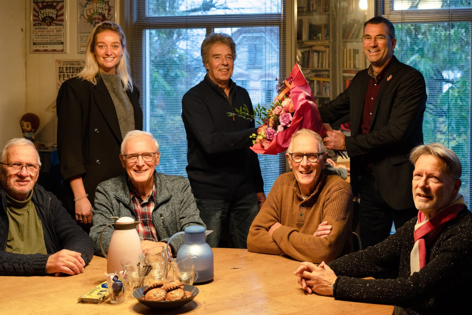 Wethouder op bezoek bij de WEK